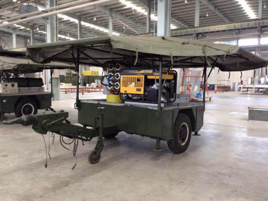 24t/d Military Vehicle Mounted Seawater Desalination